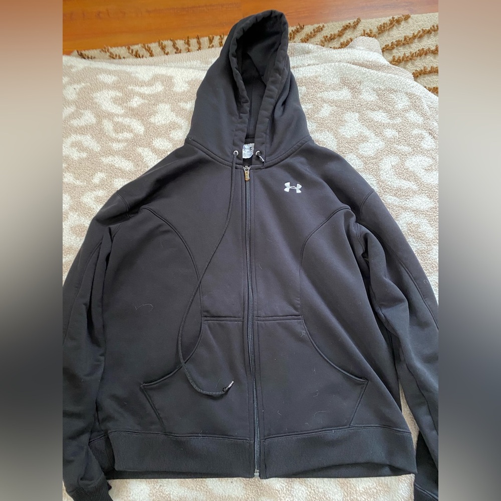 Under Armour Charcoal Full-Zip Hoodie